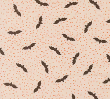 Load image into Gallery viewer, Moda Fabrics - Purrs and Boos - Bats - Moonbeam - 1/2 YARD CUT
