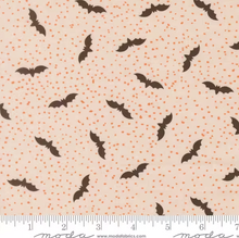 Load image into Gallery viewer, Moda Fabrics - Purrs and Boos - Bats - Moonbeam - 1/2 YARD CUT
