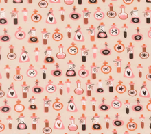 Load image into Gallery viewer, Moda Fabrics - Purrs and Boos - Poisons - Moonbeam - 1/2 YARD CUT
