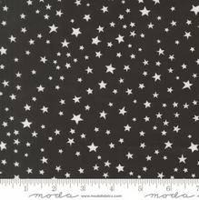 Load image into Gallery viewer, Moda Fabrics - Purrs and Boos - Stars - Black - 1/2 YARD CUT
