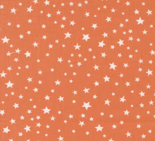 Load image into Gallery viewer, Moda Fabrics - Purrs and Boos - Stars - Pumpkin - 1/2 YARD CUT
