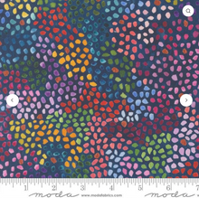 Load image into Gallery viewer, Moda Fabrics - Soulstice - Treasure Abstract Mosaic Navy - 1/2 YARD CUT
