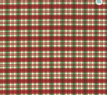 Load image into Gallery viewer, Wilmington Prints - Cardinal Charm - Red and Green Plaid - 1/2 YARD CUT
