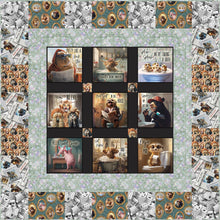 Load image into Gallery viewer, Please Seat Yourself Quilt Kit by 3 Wishes Fabric
