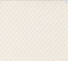 Load image into Gallery viewer, Moda Fabrics - Merrily on High - Festive Dot - Snow - 1/2 YARD CUT
