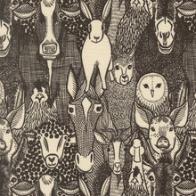 Load image into Gallery viewer, Moda Fabrics - The Henhouse - Barnyard Faces - 1/2 YARD CUT
