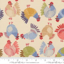 Load image into Gallery viewer, Moda Fabrics - The Henhouse - Chickens Cloud - 1/2 YARD CUT
