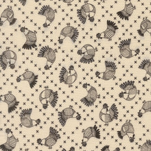 Load image into Gallery viewer, Moda Fabrics - The Henhouse - Cross Stitch Chickens - 1/2 YARD CUT
