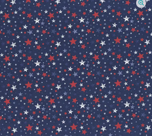 Load image into Gallery viewer, Wilmington Prints - Founding Glory - Star Toss Navy - 1/2 YARD CUT
