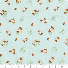Load image into Gallery viewer, Wilmington Prints - Woodland Whimsy - Mushrooms Toss - Blue - 1/2 YARD CUT

