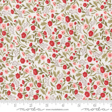 Load image into Gallery viewer, Moda Fabrics - Berry &amp; Pine - Christmas Posies Snow - 1/2 YARD CUT
