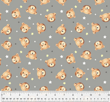 Load image into Gallery viewer, Windham Fabrics - Sweet Dreams - Baby Bear Grey - 1/2 YARD CUT
