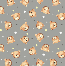 Load image into Gallery viewer, Windham Fabrics - Sweet Dreams - Baby Bear Grey - 1/2 YARD CUT
