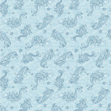 Load image into Gallery viewer, Windham Fabrics - Ocean Song - Sea Sirens Sky - 1/2 YARD CUT
