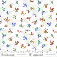 Load image into Gallery viewer, Windham Fabrics - Dragon Kingdom - Take Flight - 1/2 YARD CUT
