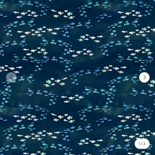 Load image into Gallery viewer, Windham Fabrics - Ocean Life - Shoal - Marine - 1/2 YARD CUT
