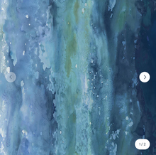 Load image into Gallery viewer, Windham Fabrics - Ocean Life - Serene - Blues - 1/2 YARD CUT
