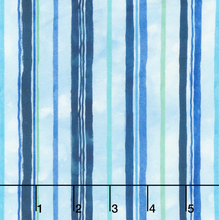 Load image into Gallery viewer, Windham Fabrics - Ocean Life - Longitude - Blues - 1/2 YARD CUT
