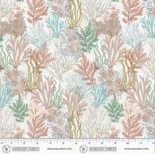 Load image into Gallery viewer, Windham Fabrics - Deep Blue - Garden Reef - Foam - 1/2 YARD CUT
