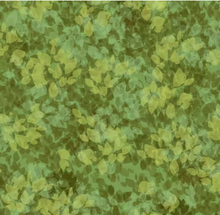 Load image into Gallery viewer, P&amp;B Textiles - Fall Friends - Tonal Leaf Blender Green - 1/2 YARD CUT
