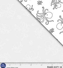 Load image into Gallery viewer, P&amp;B Fabrics - Ramblings by the Sea - Oceanic Octopus - 1/2 YARD CUT
