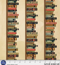 Load image into Gallery viewer, P&amp;B Textiles - Novella - Bookshelf Stripe - 1/2 YARD CUT
