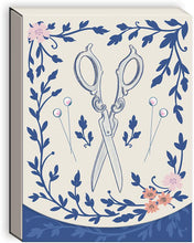 Load image into Gallery viewer, Botanical Sewing-Themed Notepad
