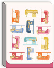 Load image into Gallery viewer, Mid-Century Sewing-Themed Notepad
