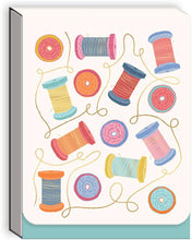 Load image into Gallery viewer, Mid-Century Sewing-Themed Notepad

