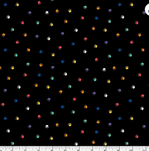 Load image into Gallery viewer, Wilmington Prints - Fe-line Frisky - Paw Prints Black - 1/2 YARD CUT
