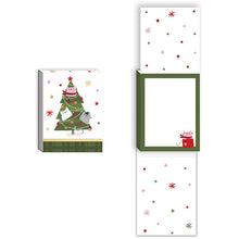 Load image into Gallery viewer, Christmas Cat Notepad

