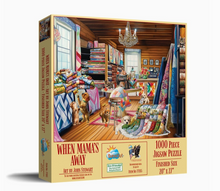 Load image into Gallery viewer, When Mama's Away Jigsaw Puzzle
