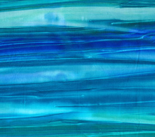 Load image into Gallery viewer, Banyan Batik - Calcite Sorbet - Turquoise - 1/2 YARD CUT
