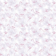 Load image into Gallery viewer, Studio E - Flamingo Fling - Flamingo Outline Toss - 1/2 YARD CUT
