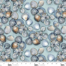 Load image into Gallery viewer, Studio E - Drop in the Ocean - Clambake - 1/2 YARD CUT

