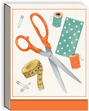Load image into Gallery viewer, Sewing Icons Sewing-Themed Notepad
