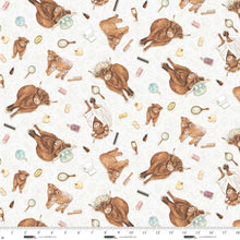Load image into Gallery viewer, Studio E - Bathing Bonnies - Cow Toss - 1/2 YARD CUT
