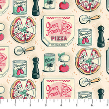 Load image into Gallery viewer, Figo - Oven Fresh - Pizza - 1/2 YARD CUT
