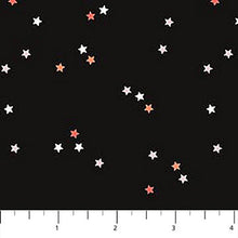 Load image into Gallery viewer, Figo - Sweet Treats - Stars - Black - 1/2 YARD CUT

