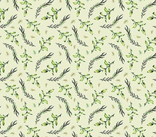 Load image into Gallery viewer, Figo - Story Book - Leaves - Green - 1/2 YARD CUT
