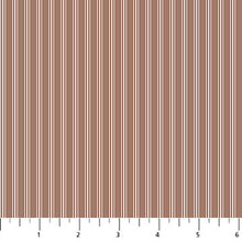Load image into Gallery viewer, Figo - Nest - Stripe - Cinnamon  - 1/2 YARD CUT
