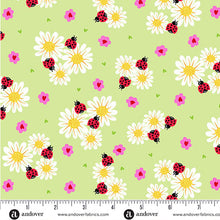 Load image into Gallery viewer, Andover Prints - Little Ladies - Petal Parade - Fern - 1/2 YARD CUT
