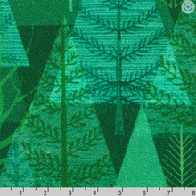 Load image into Gallery viewer, Robert Kaufman - Festive Fauna - Trees - Evergreen - 1/2 YARD
