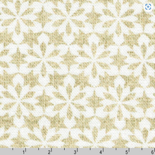 Load image into Gallery viewer, Robert Kaufman - Festive Fauna - Snowflakes - Natural - 1/2 YARD
