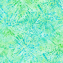 Load image into Gallery viewer, Robert Kaufman Batik - Seashore - Seafoam Bubbles - 1/2 YARD CUT
