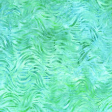 Load image into Gallery viewer, Robert Kaufman Batik - Seashore - Waves Sea Glass - 1/2 YARD CUT
