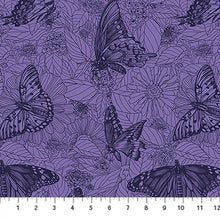 Load image into Gallery viewer, Anna Maria Textiles - Indelible Ink - Winging It - 1/2 YARD CUT
