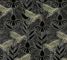 Load image into Gallery viewer, Anna Maria Textiles - Indelible Ink - Humming - 1/2 YARD CUT
