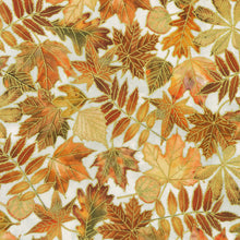 Load image into Gallery viewer, Robert Kaufman - Warm Welcome - Leaves - 1/2 YARD CUT
