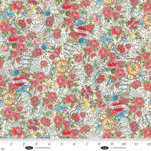 Load image into Gallery viewer, Blank Quilting - Ink Chronicles - Tattoo Art Packed - 1/2 YARD CUT
